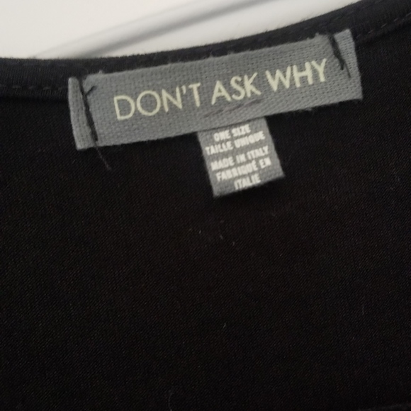 long sleeve short black dress - Picture 5 of 5